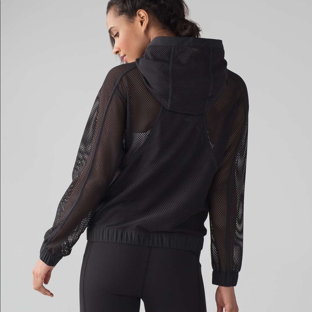 Lululemon Mesh Zip Up Jacket